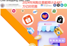 TikTok Shop东南亚表现抢眼,印尼GMV大增274%-飞鸽出海